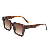 HS1262 - Square Geometric Fashion Flat Top Wholesale Sunglasses
