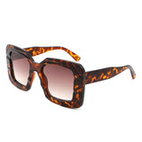 HS1373 - Square Oversized Bold Fashion Women Wholesale Sunglasses