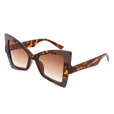 HS2203 - Geometric Cat Eye Vintage Fashion Women Wholesale Sunglasses