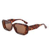 S1250 - Square Retro Thick Frame Geometic Wholesale Sunglasses