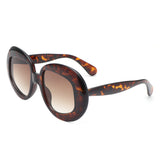 HS1278 - Oversize Geometric Oval Fashion Women Round Wholesale Sunglasses