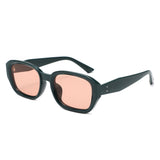 HS2226 - Chunky Modern Fashion Rectangle Wholesale Sunglasses