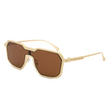 HJ2070 - Square Retro Geometric Fashion Oversize Wholesale Sunglasses