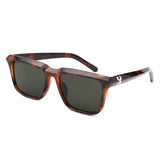 HS1291 - Retro Square Fashion Flat Top Wholesale Sunglasses
