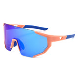 Y5002 - Oversize Performance Wrap Shield Sport Photochromic Wholesale Sunglasses