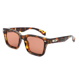 S2140 - Square Retro Flat Top Wholesale Sunglasses
