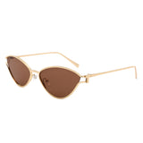 HJ2133 - Slim Fashion Women Cat Eye Wholesale Sunglasses