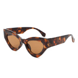 HS1378 - Women Retro Thick Frame Fashion Cat Eye Wholesale Sunglasses