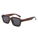 S1260 - Square Bold Retro Flat Top Wholesale Sunglasses