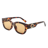 HS1364 - Rectangle Vintage Thick Frame Retro Wholesale Sunglassses