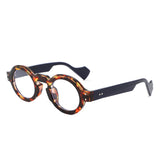 HS1354 - Retro Chunky Vintage Round Wholesale Sunglasses