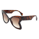 HS1284 - Women Oversize Butterfly Shape Fashion Cat Eye Wholesale Sunglasses