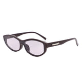 HS2260 - Slim Retro Rectangle Sunglasses