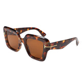 HS1380 - Bold Square Oversize Retro Wholesale Sunglasses