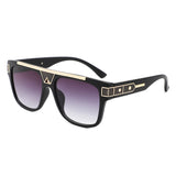 HS2168 - Retro Square Aviator Style Fashion Wholesale Sunglasses