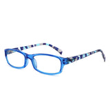 R1005 - Colorful Rectangle Reading Glasses - Iris Fashion
