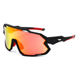 Y5001 - Sport Wrap Shield Mirrored Photochromic Wholesale Sunglasses