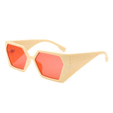 HS1320 - Geometric Chunky Fashion Square Wholesale Sunglasses