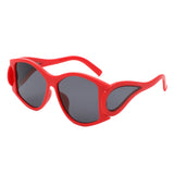 HS2174 - Square Geometric Large Chunky Fashion Wholesale Sunglasses