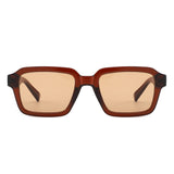 S1260 - Square Bold Retro Flat Top Wholesale Sunglasses