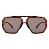 HS2268 - Women Oversized Square Fashion Aviator Sunglasses