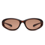 HS2236 - Retro Y2K Oval Wrap Wholesale Sunglasses