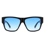 HS2167 - Square Chunky Fashion Tinted Women Wholesale Sunglasses