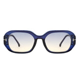 HS1322 - Geometric Square Thick Frame Fashion Wholesale Sunglasses