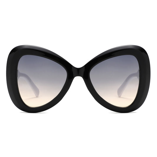 HS1387 - Oversize Bold Fashion Women Cat Eye Wholesale Sunglasses