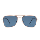 J1007 - Square Brow-Bar Geometric Fashion Wholesale Sunglasses