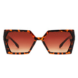 HS1320 - Geometric Chunky Fashion Square Wholesale Sunglasses