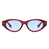 HS2215 - Chunky Retro Oval Color Tint Cat Eye Wholesale Sunglasses
