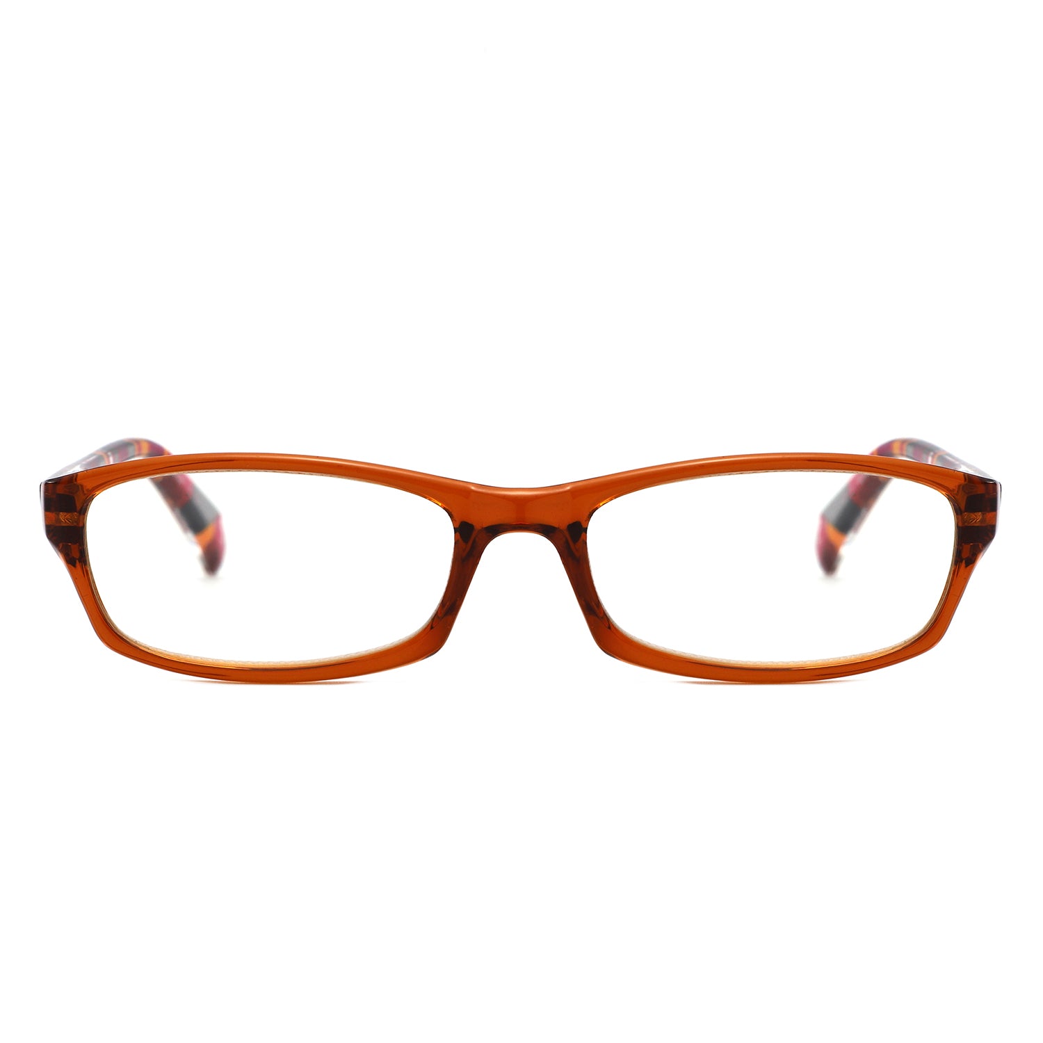 R1005 - Colorful Rectangle Reading Glasses - Iris Fashion