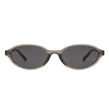 HS2234 - Slim Retro Oval Fashion Color-Tint Wholesale Sunglasses