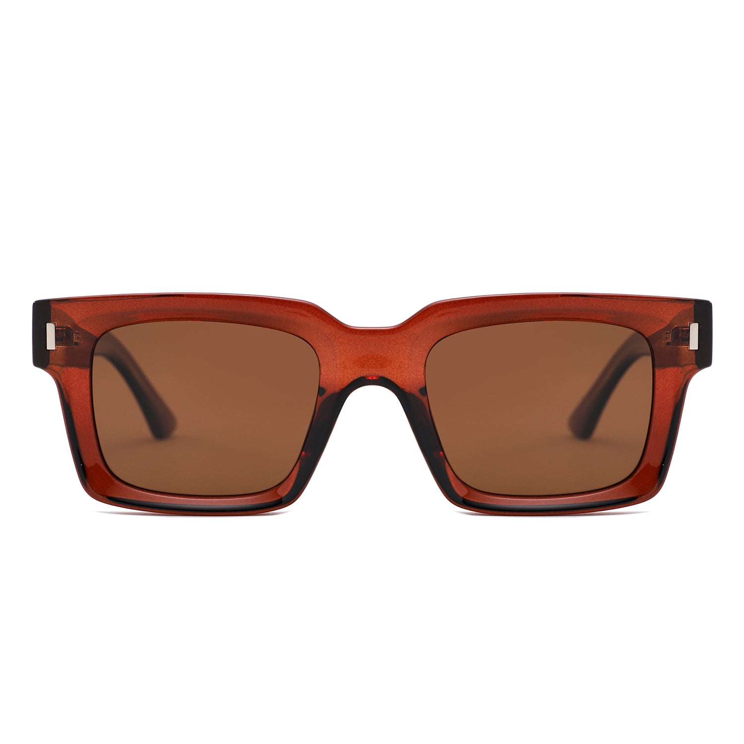 P/C003 - Classic Square Retro Bold Wholesale Sunglasses - Iris Fashion