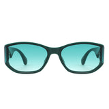 HS2173 - Square Curved Lens Wrap Around Wholesale Sunglasses