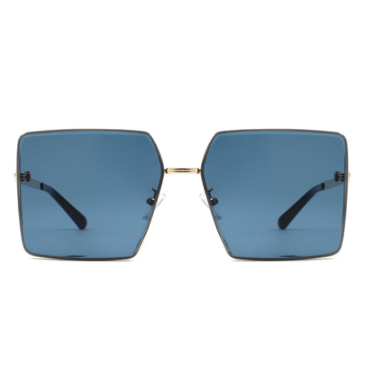 HJ2112 - Square Oversized Sleek Fashion Women Wholesale Sunglasses