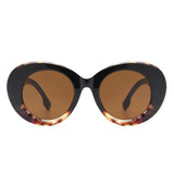 HS1279 - Oversize Round Women Oval Fashion Wholesale Sunglasses