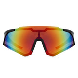 HS1374 - Shield Wraparound Cycling Sports Wholesale Sunglasses