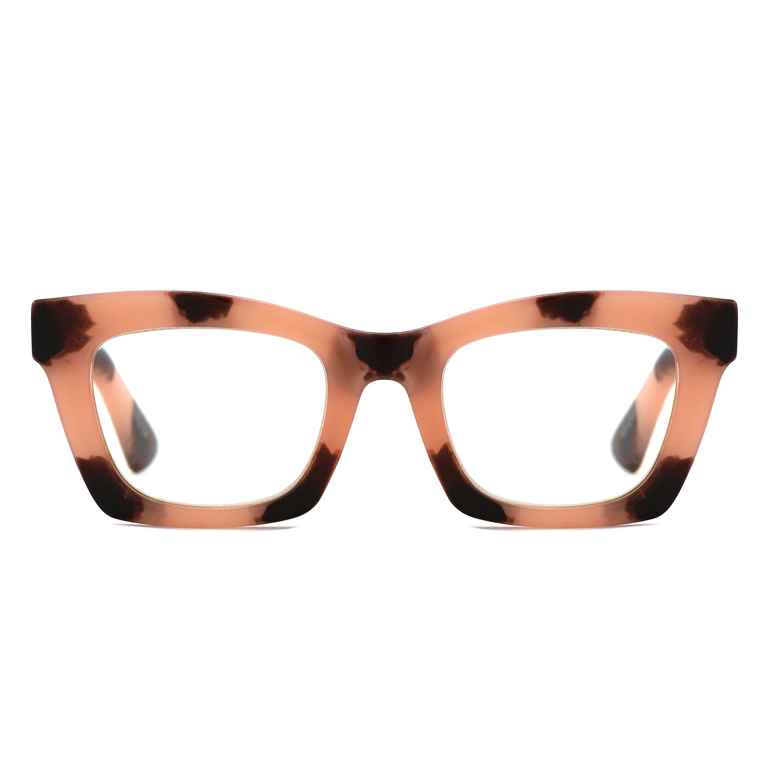 R1001 - Chunky Square Bold Reading Glasses - Iris Fashion