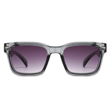 S2140 - Square Retro Flat Top Wholesale Sunglasses