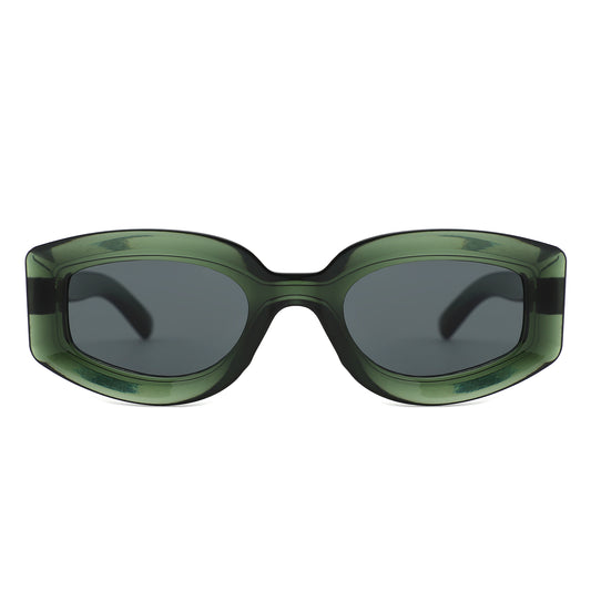 HS1425 - Women Fashion Bold Square Sunglasses