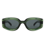 HS1425 - Women Fashion Bold Square Sunglasses