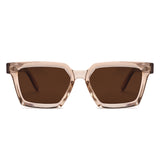 P/C007 - Square Retro Chunky Frame Wholesale Sunglasses - Iris Fashion