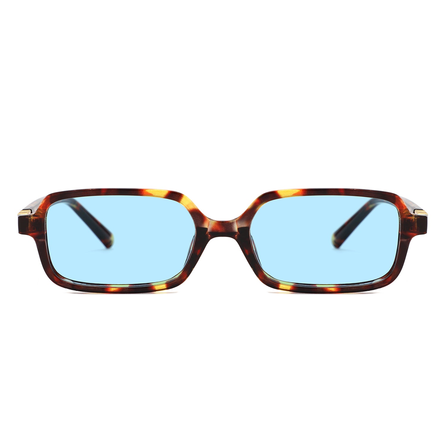 HS1423 - Rectangle Slim Modern Square Sunglasses - Iris Fashion
