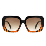 HS2200 - Oversized Square Star Design Women Fashion Wholesale Sunglasses