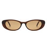 HS2210 - Slim Retro Oval Fashion Narrow Women Wholesale Sunglasses