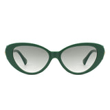 HS2201 - Vintage Cat-Eye Star-Temple Fashion Wholesale Sunglasses