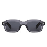 HS1355 - Vintage Square Flat Top Retro Fashion Wholesale Sunglasses