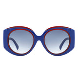 HS2189 - Oversize Luxurious Fashion Women Round Wholesale Sunglasses